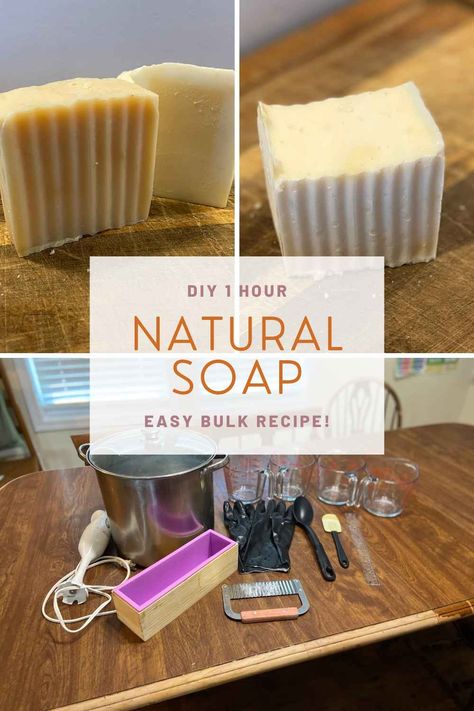 How to make Soap Step By Step Cold Process - Quiet Life Farm