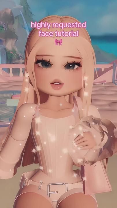 Rh Face Tutorial, Royale High Faces Ideas Cute, Royale High Body Tutorial, Custom Faces Rh, Free Royale High Outfits, Royal High Codes Outfit, Royal High Diary Ideas, Rh Face Ideas, Royal High Profile Codes