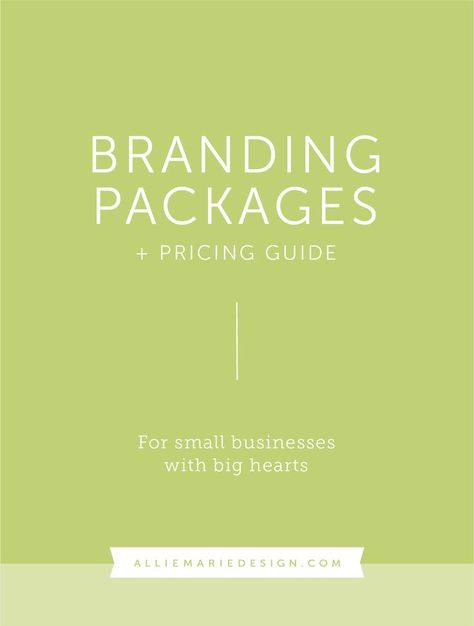 Branding Packages + Pricing Guide for Small Businesses with Big Hearts  |  Blog post by AllieMarie Design #alliemariedesign #branddesign #visualbrand Cream Tattoo, Social Media Packages, Brand Identity Package, Effective Branding, Business Fonts, Big Hearts, Branding Process, Pricing Guide, Branding Package