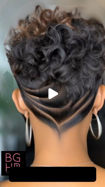 Short 27 Piece Hairstyles, Natural Hair Pixie Cut, Short Hair Mohawk, Curly Mohawk Hairstyles, 27 Piece Hairstyles, Mohawk Hairstyles For Women, Braided Mohawk Hairstyles, Black Girls Hair, Short Weave Hairstyles