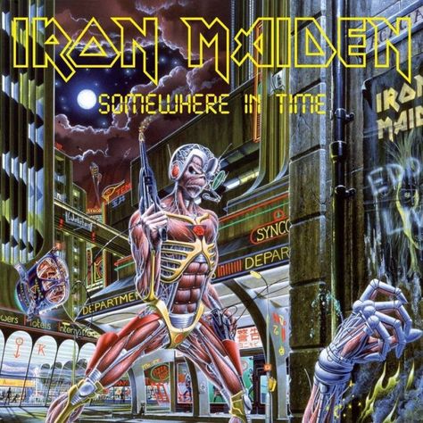 Iron Maiden Poster, Iron Maiden Album Covers, Rock Album Cover, Iron Maiden Art, Iron Maiden Albums, Iron Maiden Posters, Eddie Iron Maiden, Metal Album Covers, Dave Murray