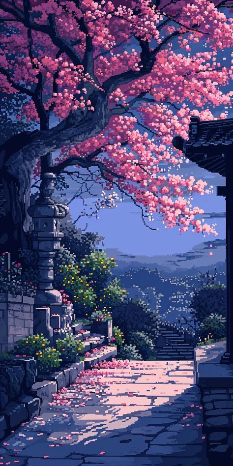 Iphone Wallpaper Pixel Art, Pixel Landscape Wallpaper, Aesthetic Pixel Wallpaper, Digital Pixel Art, Pixel Art Background Aesthetic, Hd Painting Wallpaper, Aesthetic Pixel Art Wallpaper, Pixel Wallpaper Aesthetic, Pixel Phone Wallpaper