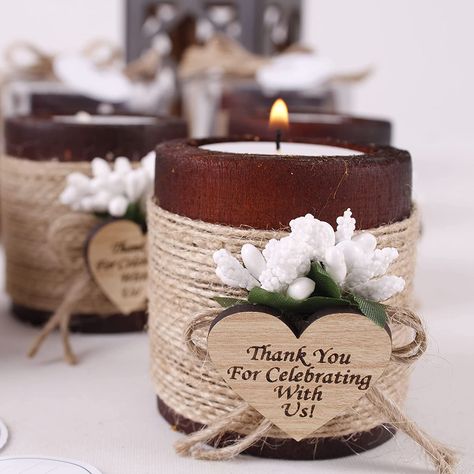 Candle Holder Dimensions: ▪ Diameter : 1.7" inches - ( 4.4 cm ) ▪ Height : 2" inches - ( 5.2 cm) Tealight Dimensions: ▪ Diameter : 1.38" inches - ( 3.5 cm ) ▪ Height : 0.27" inches - ( 0.7 cm ) Items are ideal for Wedding favors, Unique gifts for guests, Thank you gifts, Baby shower, Bridal shower favors, Bridesmaid favors, Engagement favors, Birthday favors, Party favors and gifts, Baptism gifts, 1st Communion gift, Christmas gift, Baptism favors. Bridal Shower Presents, Soap Wedding Favors, Wedding Shower Favors, Candle Holders Wedding, Tealight Candle Holder, Candle Party, Baby Shower Party Favors, Candle Favors, Wedding Gifts For Guests