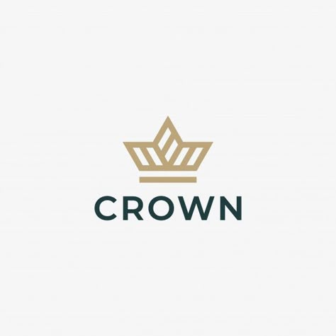 Luxury Logo Design Gold, Crown Logos, Crown Branding, Award Logo, Logo Real Madrid, Luxury Fashion Logo, Crown Logo Design, Premium Logo Design, Business Logo Ideas