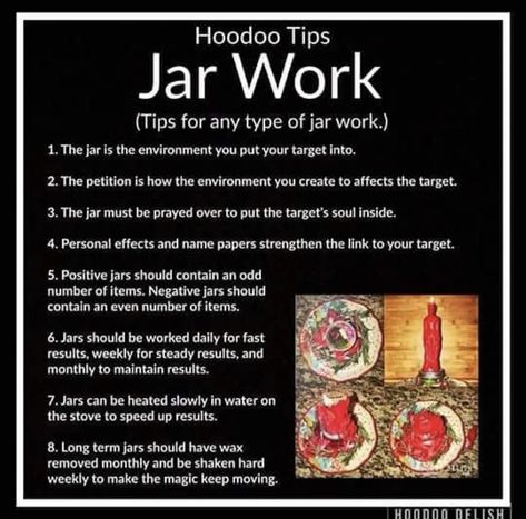 Jar working Hoodoo Conjure Rootwork, Hoodoo Rootwork, Hoodoo Magic, Hoodoo Conjure, Hoodoo Spells, Jar Spells, Witch Bottles, Voodoo Hoodoo, Magic Spell Book