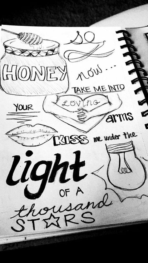 Thinking Out Loud -Ed Sheeran | artsy quote lyric drawing: Lyric Drawings, Sketch Quotes, Desenhos Love, Tumblr Drawings, 귀여운 음식 그림, Thinking Out Loud, Drawing Faces, Lyric Art, Artist Quotes