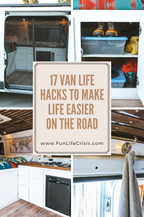 Campervan Hacks, Boondocking Camping, Van Life Hacks, 5th Element, Campervan Ideas, Camper Van Ideas, Camper Van Life, Van Storage, Van Rv