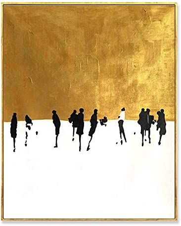 Square Artwork, Americana Art, Easy Canvas Painting, Gold Leaf Painting, Canvas Painting Diy, Canvas Abstract, Modern Art Paintings, Artwork For Home, Original Wall Art