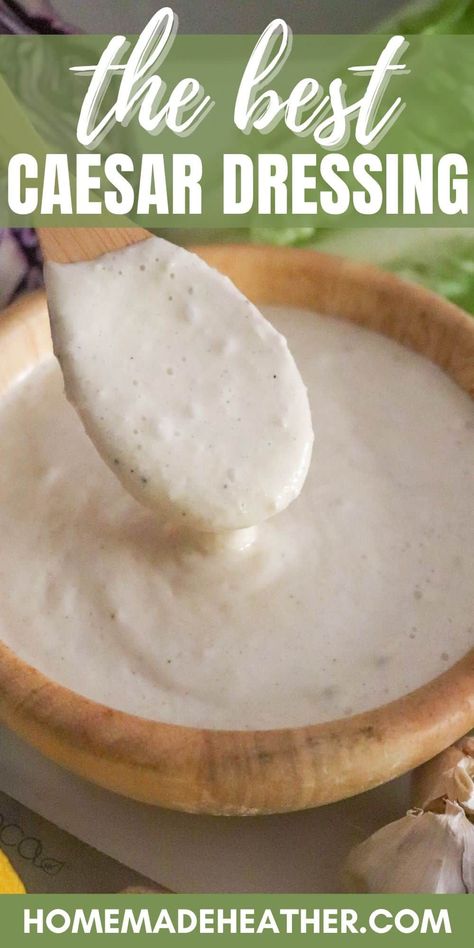 Sauce Salade Cesar, Best Caesar Salad Dressing, Best Caesar Dressing, The Best Caesar Salad, Best Caesar Salad, Caesar Salad Dressing Recipe, Caesar Dressing Recipe, Salad Dressing Recipes Healthy, Salad Dressing Recipe