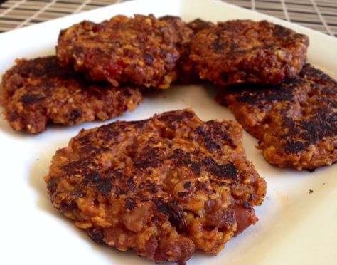 HMR Turkey Chili ‘Burger’ Patties (duo entrée) – The Healthy Academic Hmr Recipes Phase 1, Hot Cereal Recipes, Hmr Recipes, Risotto Cakes, Chili Burger, Turkey Chili Healthy, Lower Triglycerides, Burger Patties, Hot Cereal