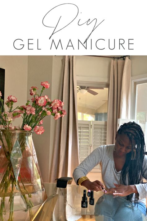 Diy Gel Nails At Home, At Home Gel Manicure, Home Gel Manicure, Do Your Own Nails, Diy Gel Manicure, Manicure Tutorials, Gel French Manicure, Gel Manicure At Home, Gel Nails At Home