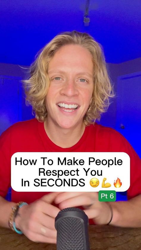 How to make people respect you in seconds! #respect #status #psychology #socialpsychology #confidence | Grayson.psychology | Grayson.psychology · Original audio Psychology Tricks, Period Tips, Period Hacks, Social Life Hacks, High School Hacks, Powerful Woman, A New Me, How To Gain, Respect Yourself