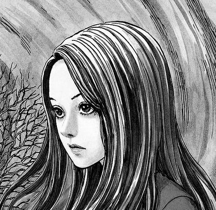 Kirie Goshima Kirie Goshima, Junji Ito, A Girl, Hair