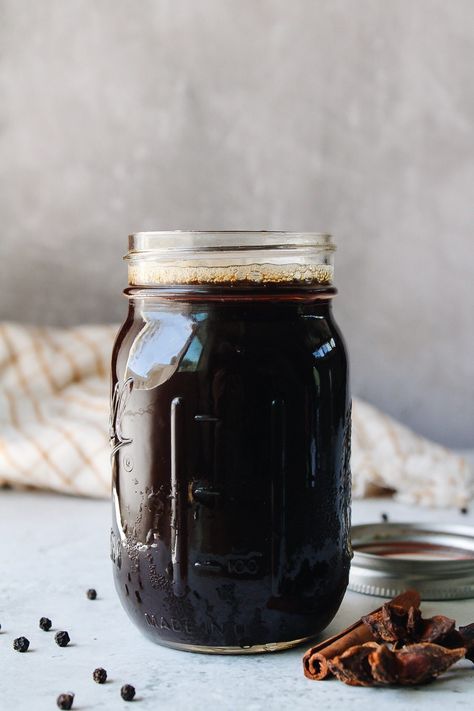 Starbucks Iced Chai Latte - The Fig Jar Starbucks Iced Chai Tea Latte Recipe, Chai Tea Concentrate Recipe, Starbucks Iced Chai, Chai Concentrate Recipe, Homemade Chai Latte, Chai Tea Bags, Chai Concentrate, Homemade Chai Tea, Chai Tea Latte Recipe