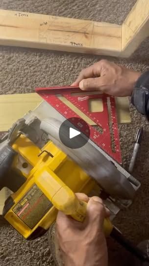 109K views · 21K reactions | 7 Ways To Use A Speed Square! 
.
.
#carpentry #carpenter #tools #tips #tricks #speedsquare #wood #saw #howto #explore #discover | DIY101.ideas Timber Joints, Wood Saw, Speed Square, Carpenter Tools, Tool Tips, Easy Woodworking Projects, Tips Tricks, Carpentry, Wood Working