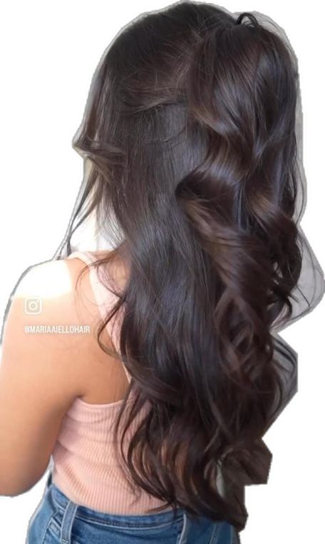 Bridal Shower Hair For Bride Half Up, Long Brown Hair Styles Hairstyles, Prom Hairstyles Dark Brown Hair, Prom Hairstyles For Long Hair Brunette, Prom Hairstyles Dark Hair, Prom Hairstyles Brown Hair, Long Brown Hair Hairstyles, Hair Down Prom Styles, Hair Styles Down