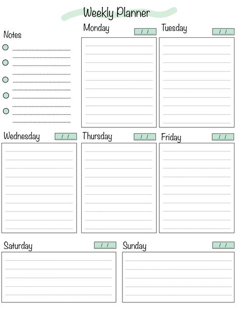 Weekly planner / planner / student / agenda / 2023 Timetable Aesthetic, Vocab Notes, Week Planer Template, Student Weekly Planner Goodnotes, Weekly Planner For Students, Weekly School Planner, Weekly Planner Template Student, Weekly Planner Aesthetic, Weekly Overview Planner