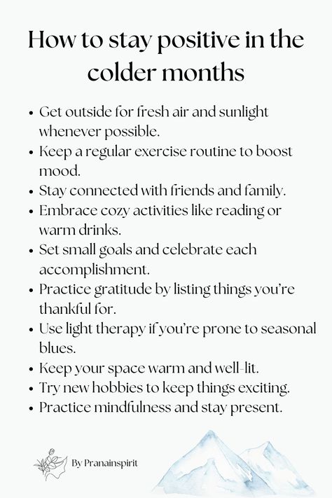 Winter can be physically and mentally exhausting. here are some tips on how to embrace this time of year.  #winterarc #winter #wintertips #coldermonths #selfimprovement #selfdevelopment #healthylifestyle #positivemindset #gratitude #mindfulness New Years Mental Health, Quotes About Exhaustion, Winter Mental Health, Winter Arc Motivation, Gratitude Mindfulness, How To Stay Positive, Mental Note, Mentally Exhausted, Seasonal Affective