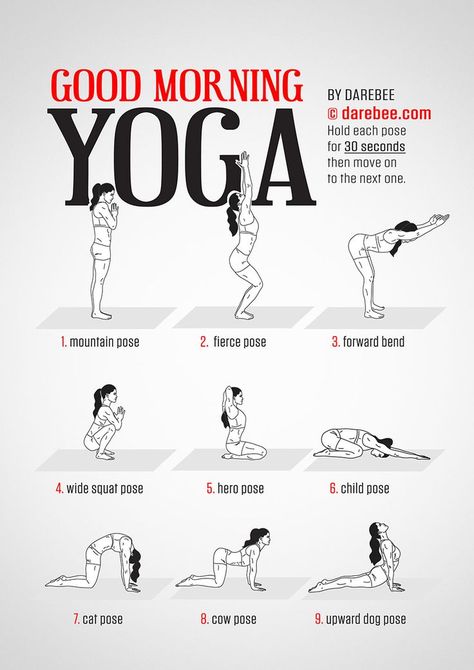 Доброе утро йога бесплатно тренировки Darebee Good Morning Yoga, Darebee Workout, Morning Yoga Workouts, Yoga Beginners, Fitness Outfits, Beginner Yoga, Trening Fitness, Bikram Yoga, Relaxing Yoga