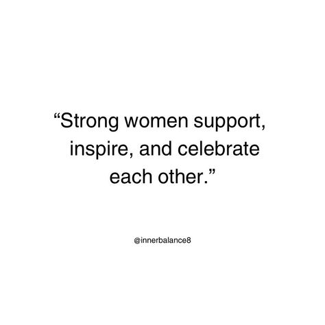 ✨Let’s move forward and support all women! Let’s inspire, support, and celebrate each other!✨. 👏👏👏 if you agree!! Follow for more inspirational quotes @innerbalance8 @innerbalance8 Women Community Quotes, Community Over Competition Quotes, Women Helping Women Quotes, Women Supporting Women Quotes, Quotes About Supporting Others, Women Supporting Each Other Quotes, Support Each Other Quotes, Women Supporting Other Women, Competition Quotes