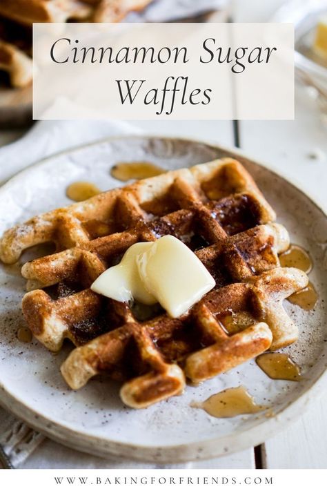 Cinnamon Sugar Waffles Eggo Cinnamon Toast Waffles Recipe, Healthy Cinnamon Waffles, Waffle Recipe Flavored, Cinnamon Toast Waffles Recipe, Cinnamon Toast Waffles, Cinnamon Waffle Recipe, Cinnamon Sugar Waffles, Sugar Waffles Recipe, Unique Waffle Recipes