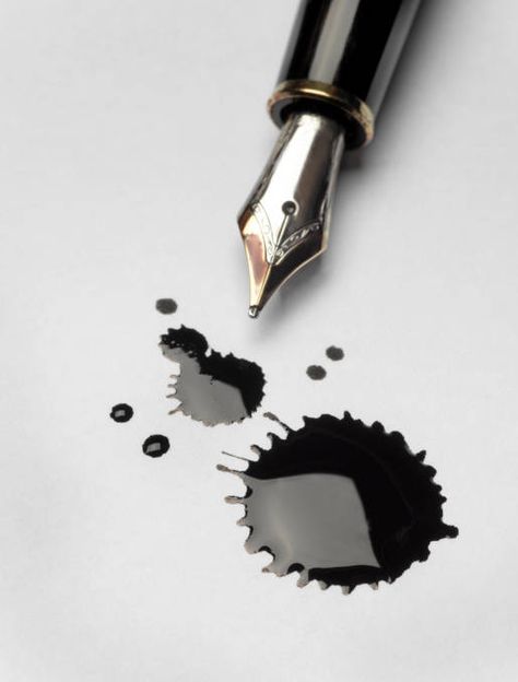 Use chemistry to make your own ink. (Jeffrey Coolidge, Getty Images) Remove Ink Stains From Clothes, Remove Ink From Leather, Remove Ink Stains, How To Make Ink, Ink Stain Removal, Quill And Ink, Marker Stain, Amoled Wallpapers, Ink Stains