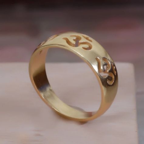 Buy Sterling Silver Om Band Rings, Protection Ring, Shiva Om Ring, Yoga Ring, Tibetan Ring , Meditation Ring, Shiv OM Yoga Jewelry, Gift for Her Online in India - Etsy Om Silver Ring, Om Ring Design For Women, Spiritual Ring, Tibetan Ring, Yoga Ring, Jeweled Bag, Om Yoga, Protection Ring, Mom Ring