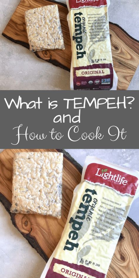 What is Tempeh and How to Cook it? - Mom's Kitchen Handbook What Is Tempeh, Tempeh Recipes Vegan, How To Cook Tempeh, Tempeh Recipes, Soy Beans, Plant Based Meals, Seitan, Plant Based Eating, Tofu Recipes