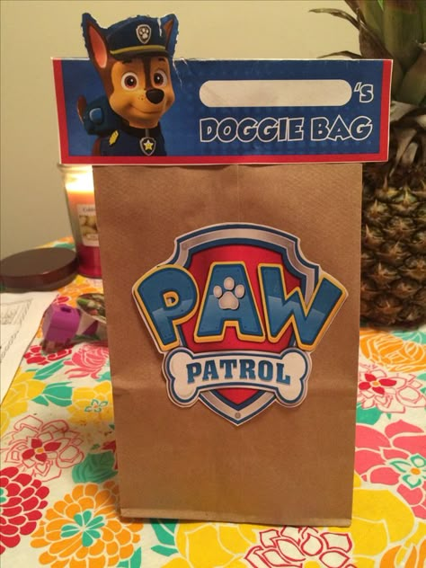 Paw Patrol Doggie Bags, Paw Patrol Party Bags, Paw Patrol Goodie Bags, Goody Bag Ideas, Paw Patrol Party Decorations, Paw Patrol Party Ideas, Paw Patrol Theme, Birthday Paw Patrol, Paw Patrol Birthday Theme