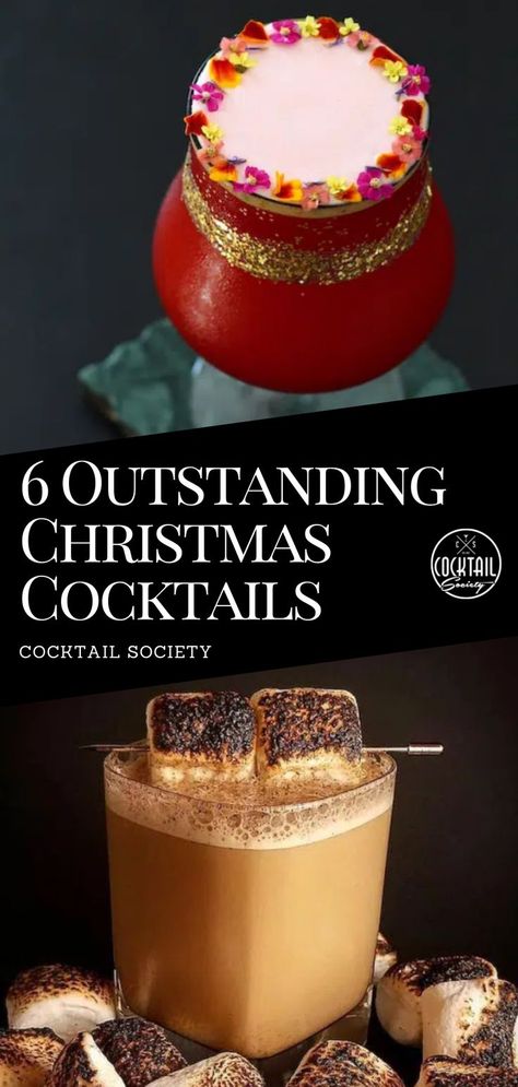 No matter if you want to throw a Christmas party for your friends or if you're going to spend the holidays with your family. After weeks of mulled wine and all the other typical, popular wintertime drinks, it sure is time for a bit of a change. And a beautiful Christmas Cocktail will do that just perfectly. #ChristmasCocktails #ChristmasCocktail #FestiveCocktails #Cocktailrecipes #Christmas #Cocktail #Negroni #RumSour #Marshmallows Kissing Santa Clause Cocktail, Cocktail With Garnish, Cocktails Christmas Party, Specialty Christmas Cocktails, Mulled Wine Cocktail, Whisky Christmas Cocktail, Christmas Cocktails Grinch, Best Holiday Cocktail Recipes, Amaretto Christmas Cocktails