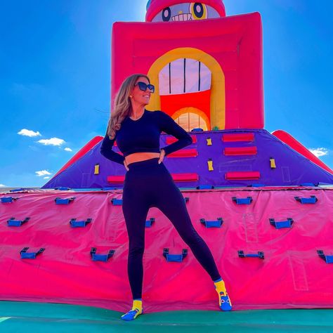 Sneak peek of @columbus.bounce last night and I was stoked to bust out my new @prozis set! It was the perfect outfit to jump, bounce, slide, hop, leap, and skip across @funbox the world's biggest bounce park! Starting May 28th until June 3rd, you can get 35% off all clothing like my leggings + top and 25% off on all Proteins by applying SWEETLYSEELEY10 at the checkout at prozis.com/13nRs {link in bio}. @columbus.bounce opens May 31 so head to funbox.com/Columbus to purchase tickets. Or chec... Big Bounce, June 3rd, Tops For Leggings, Sneak Peek, Columbus, Perfect Outfit, Last Night, Leggings, Quick Saves