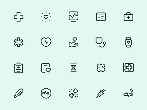 Myicons — Health, Medicine line icons by Myicons✨ Medicine Tattoo Ideas, Nurse Icon, Healing Quotes Health, Health Coach Logo, Medicine Symbol, Medicine Icon, Bullet Journal Health, Health Ledger, Take Care Of Yourself Quotes