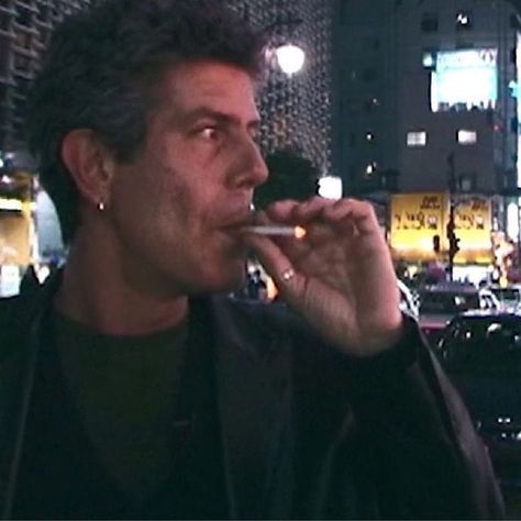 Anthony Bourdain, A Man, The City, My Favorite, On Instagram, Black, Instagram