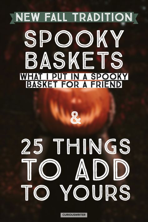 Boo Basket Ideas, Spooky Halloween Gifts, Fall Gift Baskets, Spooky Basket, Boo Gift, Spooky Candy, Halloween Gift Baskets, Halloween Costumes To Make, Boo Baskets