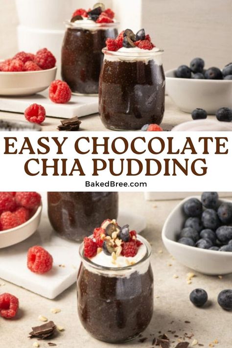 Hazelnut Chia Pudding, Oat Diet, Chia Dessert, Recipes Pudding, Chai Pudding, Baked Bree Recipe, Frozen Pudding, Coffee Yogurt, Chia Seed Recipes Pudding