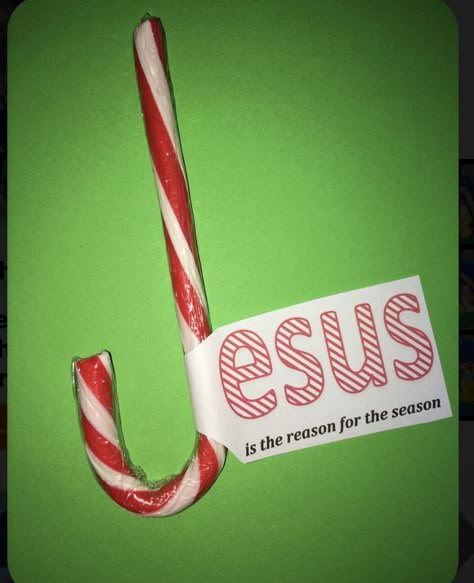 Candy Cane For Jesus, Church Youth Christmas Party Ideas, Sunday School Christmas Decorations, Christmas Vbs Ideas, Christmas Goodie Bag Ideas For Adults, Kids Christmas Goodie Bag Ideas, Christmas Crafts For Kids Christian, Christian Christmas Party Ideas, Candy Cane Christmas Decorations Diy