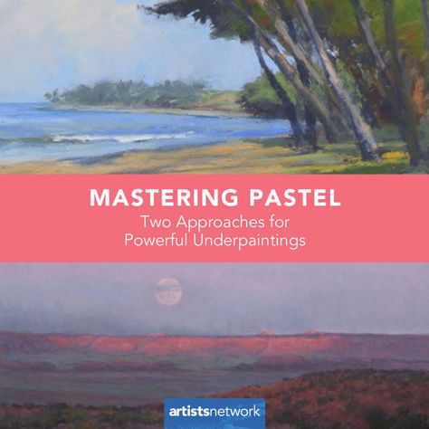 Mastering Pastel, Two Approaches for Powerful Underpaintings, Artist Dailya Pastel Tutorial, Pastel Journal, Oil Pastel Techniques, Pastel Techniques, Three Paintings, Pan Pastel, Paint Animals, Soft Pastels Drawing, Soft Pastel Art