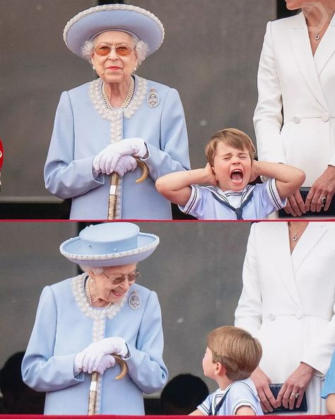 Family Funny Pictures, Royal Family Funny, British Royal Family Members, Vévodkyně Kate, Queen Elizabeth Photos, Kate Middleton Wedding, Royal Family Pictures, Prince Louis, Reine Elizabeth