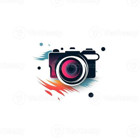 AI generated a trendy logo of a camera. Generative AI Camera Logos Design, Hipster Photography, Wedding Album Templates, Trendy Logos, Camera Logo, Perfect Background, Photography Logo, Heart Tree, Logo Banners