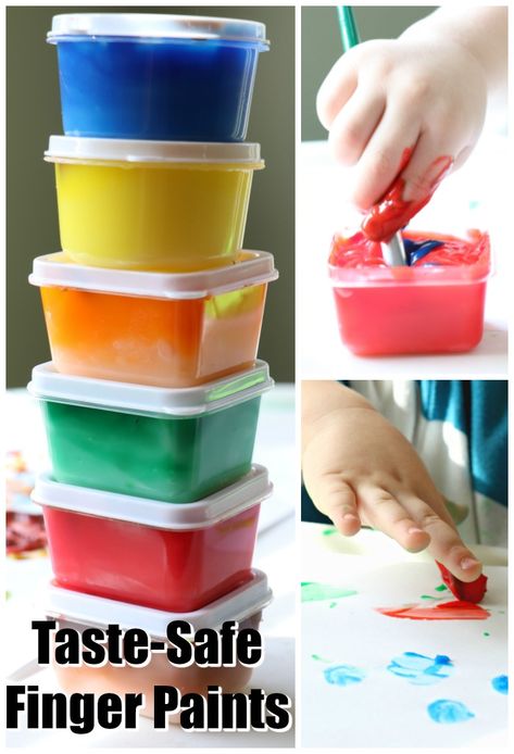 This homemade finger paint recipe is SUPER quick and easy to make. This paint is great for toddlers and preschoolers because it's taste-safe with all natural ingredients. Finger Paint Recipe | Edible Finger Paints | Finger Painting For Kids #FingerPaint #activitiesfortoddlers #kidsactivities #toddlers #preschoolactivities #tastesafe #paint Finger Paint Recipe, Finger Painting For Toddlers, Homemade Finger Paint, Finger Painting For Kids, Paint Recipe, Finger Paints, Homemade Paint, Demon Baby, Baby Play Activities