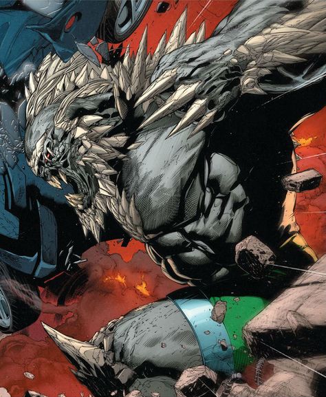 Doomsday by Doug Mahnke Dc Doomsday, Doomsday Comics, Doomsday Dc, Doug Mahnke, Superman Villains, Superman Doomsday, Comic Villains, Univers Dc, Dc Villains