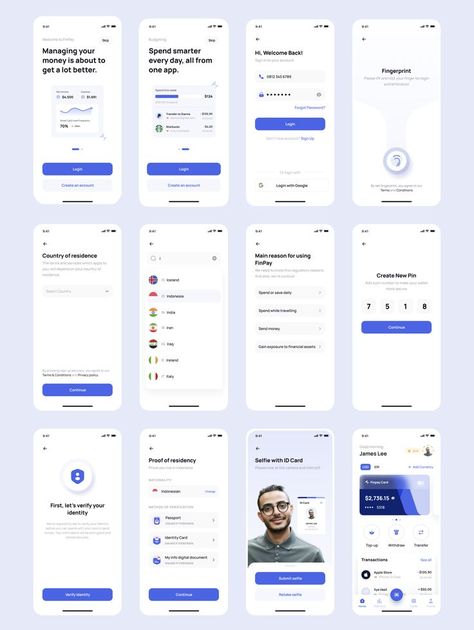 App Wireframe, Fintech App, Investment App, Saving App, Figma Design, Ux App Design, Good Advertisements, Ui Ux 디자인, Mobile App Design Inspiration