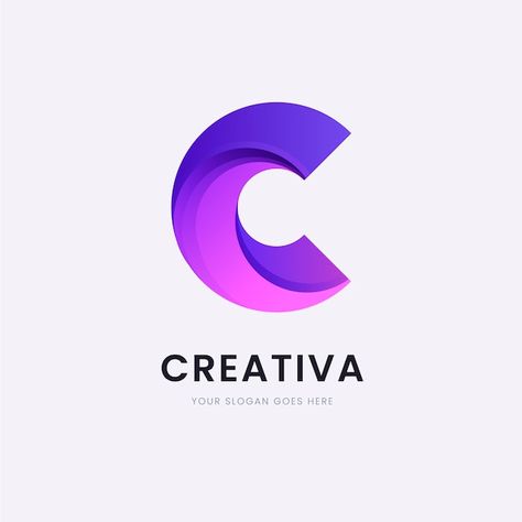 Logo Gradient Design, Contemporary Logo Design Inspiration, C Letter Design, Letter C Design, Letter C Logo Design, Contemporary Logo Design, C Logo Design, Gradient Logo Design, Wrapper Design