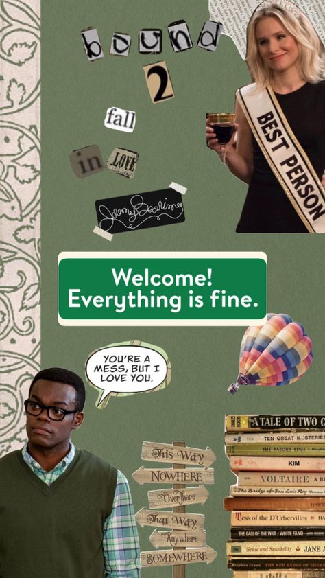 eleanor and chidi <3 #thegoodplace #eleanorshellstrop #chidianagonye #chidiandeleanor #eleanorandchidi #aesthetic The Good Place Wallpaper Aesthetic, Good Place Wallpaper, The Good Place House Eleanor, Eleanor And Chidi Aesthetic, The Good Place Wallpaper, The Good Place Tahani And Eleanor, Chidi And Eleanor, Good Place Eleanor, The Good Place Eleanor Chidi