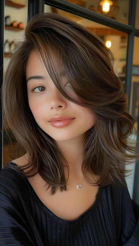 Hair Lengths For Oval Face Shape, Hair Cuts For 30s For Women, 30s Hair, Long Layered Bob Hairstyles, Haircuts For Medium Length Hair, Layered Haircuts For Medium Hair, Shoulder Length Hair Cuts, Haircuts For Medium Hair, Medium Hair Cuts