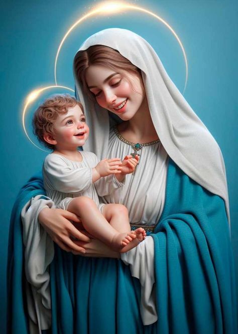 Mother Mary Hd Images, Jesus Mother Mary Pictures, Mother Mary Wallpaper Hd, Blessed Virgin Mary Beautiful, Jesus As A Child, Mother Mary Wallpaper, Virgin Mary Picture, Blessed Mother Statue, Mother Mary Pictures