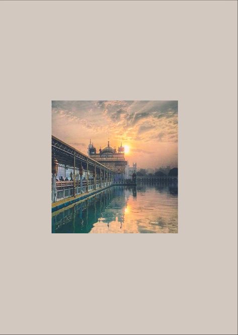 Temple Aesthetic Wallpaper, Waheguru Wallpapers Beautiful, Golden Temple Aesthetic, Waheguru Wallpapers, Sikh Wallpapers, Temple Aesthetic, Punjab Culture, Beige Theme, Guru Nanak Wallpaper