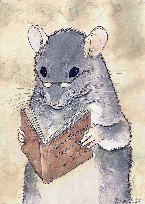 Rat Art, A Rat, Rodents, An Article, A Mouse, At School, Online Art Gallery, Rats, Mice