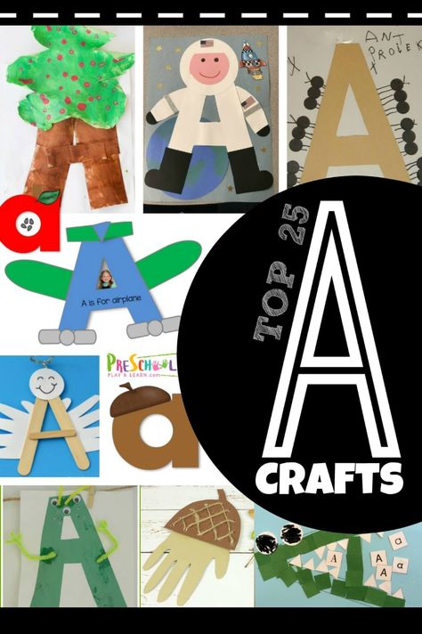 Preschool Letter Crafts, Ant Crafts, Abc Crafts, Alphabet Letter Crafts, Airplane Crafts, Letter Crafts, Kids Craft Room, Alphabet Learning, Toddler Worksheets