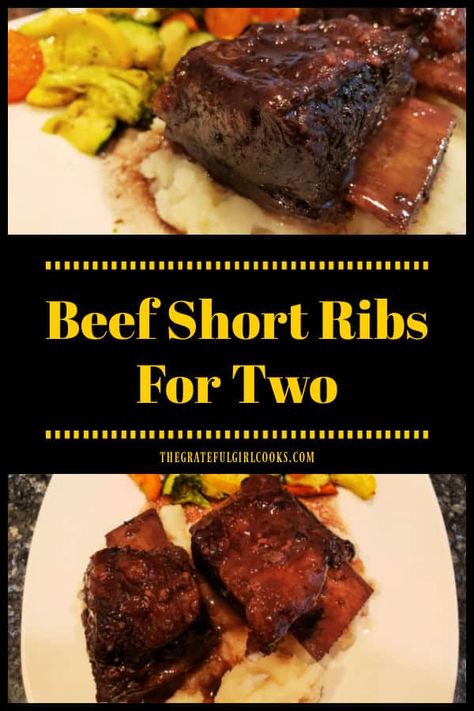 Greek Short Ribs, Short Ribs For Two, Bone In Beef Short Rib Recipes, Bone In Short Ribs Recipe, Baked Short Ribs Recipe, Pioneer Woman Short Ribs Recipe, Keto Short Ribs, Plate Short Ribs, Beef Short Rib Recipes Oven